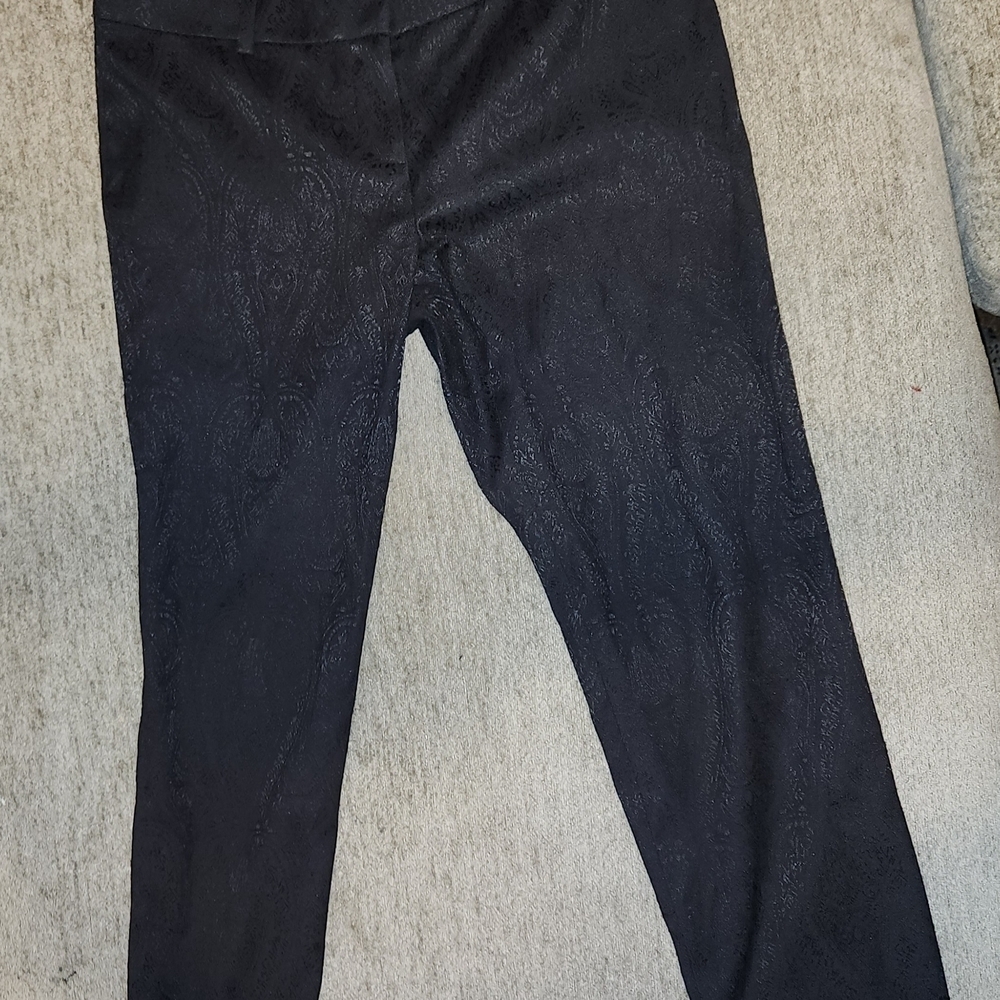 Ann Taylor Dark Patterned Pants